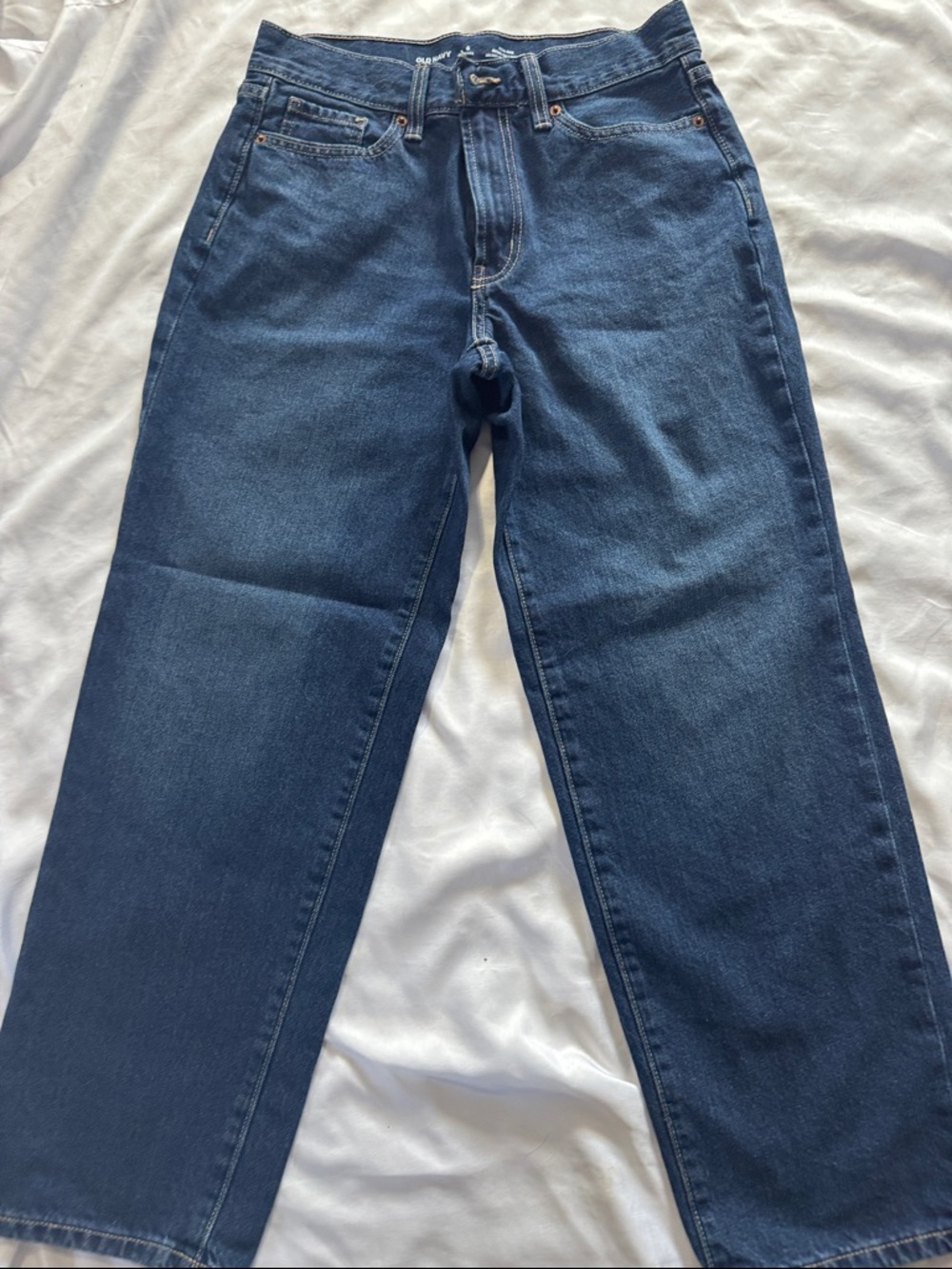 Old Navy Women's Indigo Wide-Leg Jeans